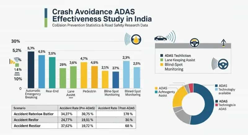 Crash Avoidance Technology Effectiveness: Indian Road Conditions Study