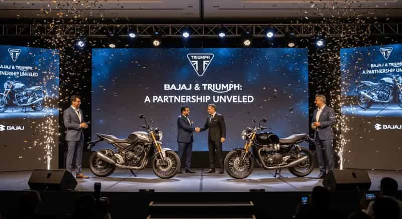 Bajaj Auto Partners with Triumph for Premium Motorcycle Manufacturing