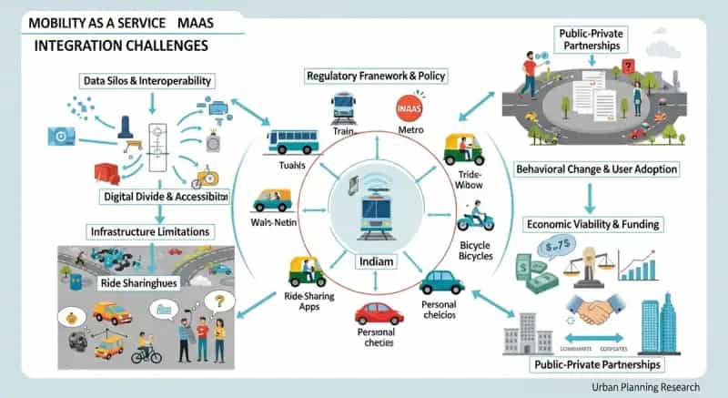Mobility-as-a-Service Integration: Challenges in Indian Urban Contexts