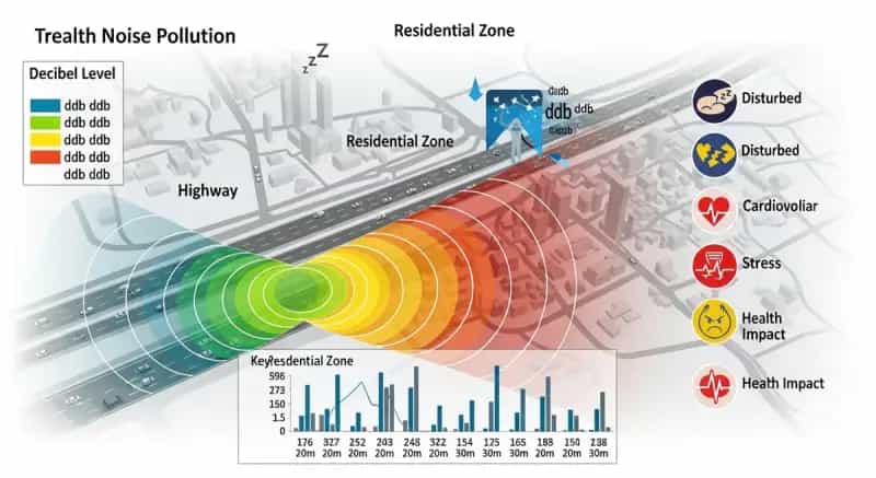 Noise Pollution Impacts of Urban Traffic: Health Outcomes Analysis