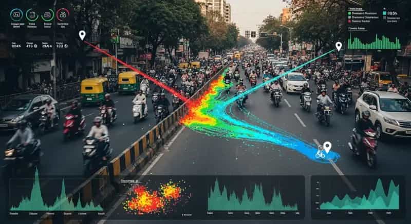 The Role of Two-Wheelers in Urban Mobility: Time-Motion Analysis