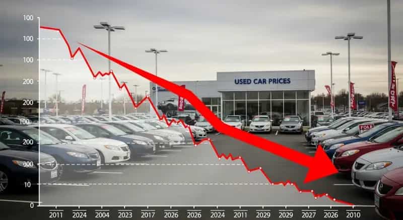 Used Car Prices Crash 20% as New Vehicle Supply Normalizes