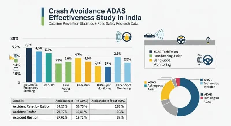 Crash Avoidance Technology Effectiveness: Indian Road Conditions Study