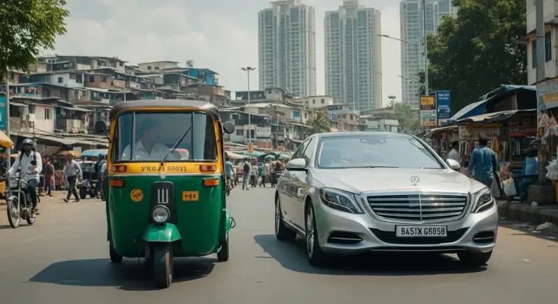 Gully Boy: Auto-Rickshaws, Mercedes, and Mumbai's Class Divide on Wheels