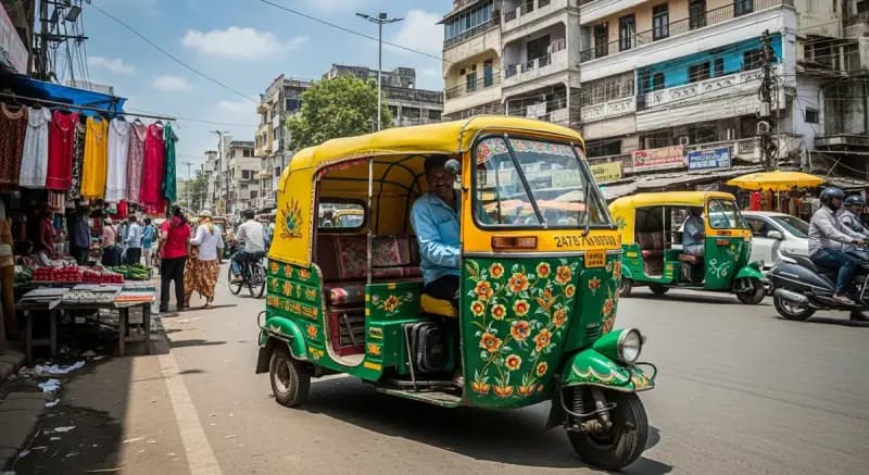 The Autorickshaw: India's Three-Wheeled Icon