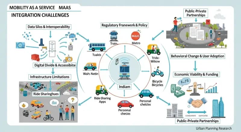 Mobility-as-a-Service Integration: Challenges in Indian Urban Contexts