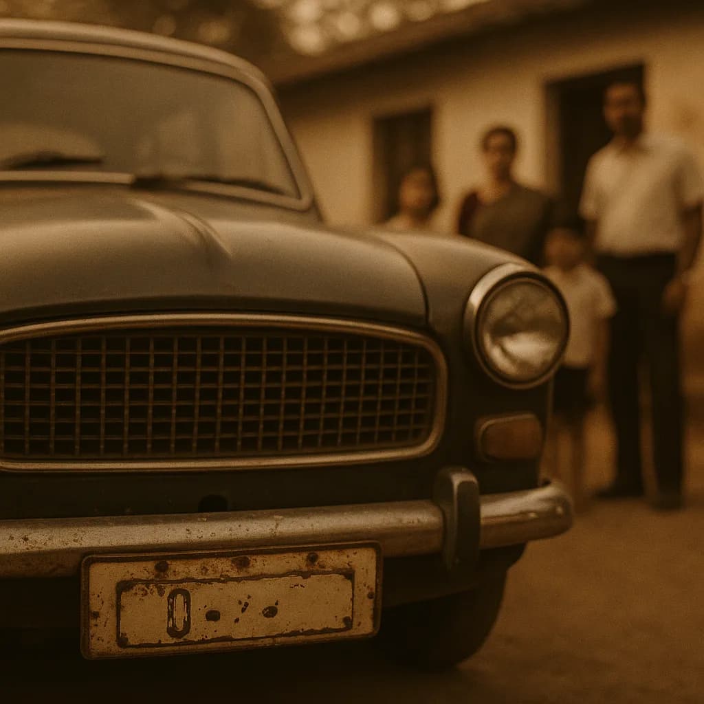 Why Every Indian Family Remembers Their First Car's Number Plate