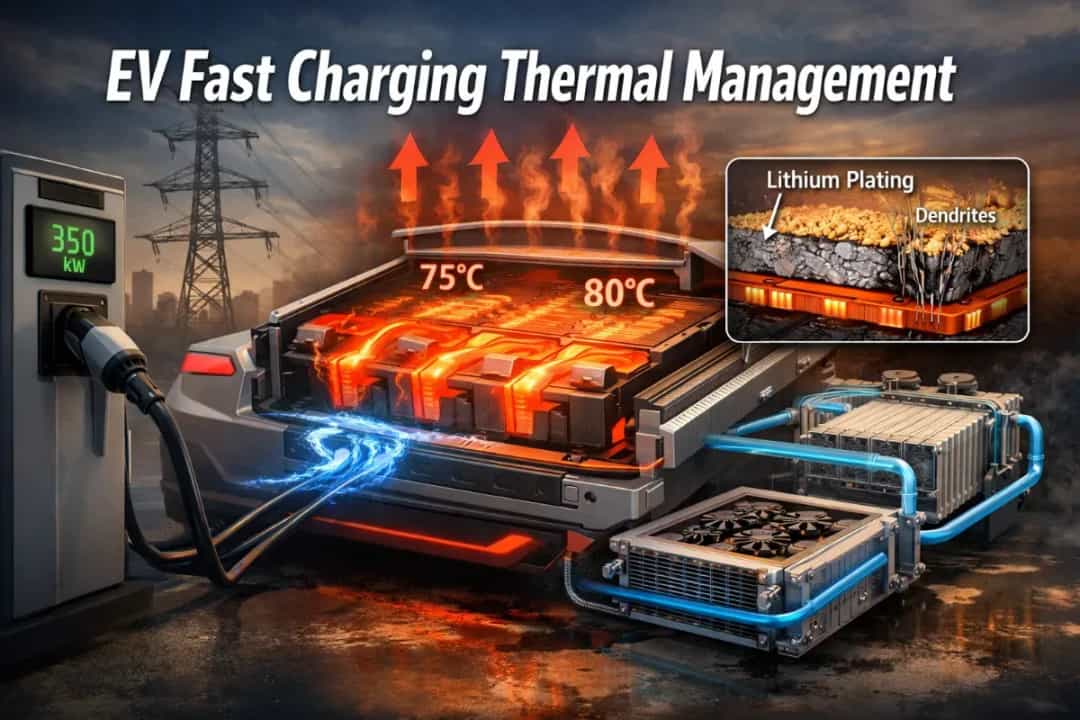 Why Fast Charging Is Really a Thermal Management Problem, Not a Plug Problem