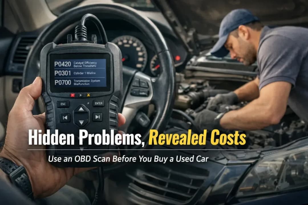 Using OBD Diagnostics to Determine Fair Market Value for Used Vehicles